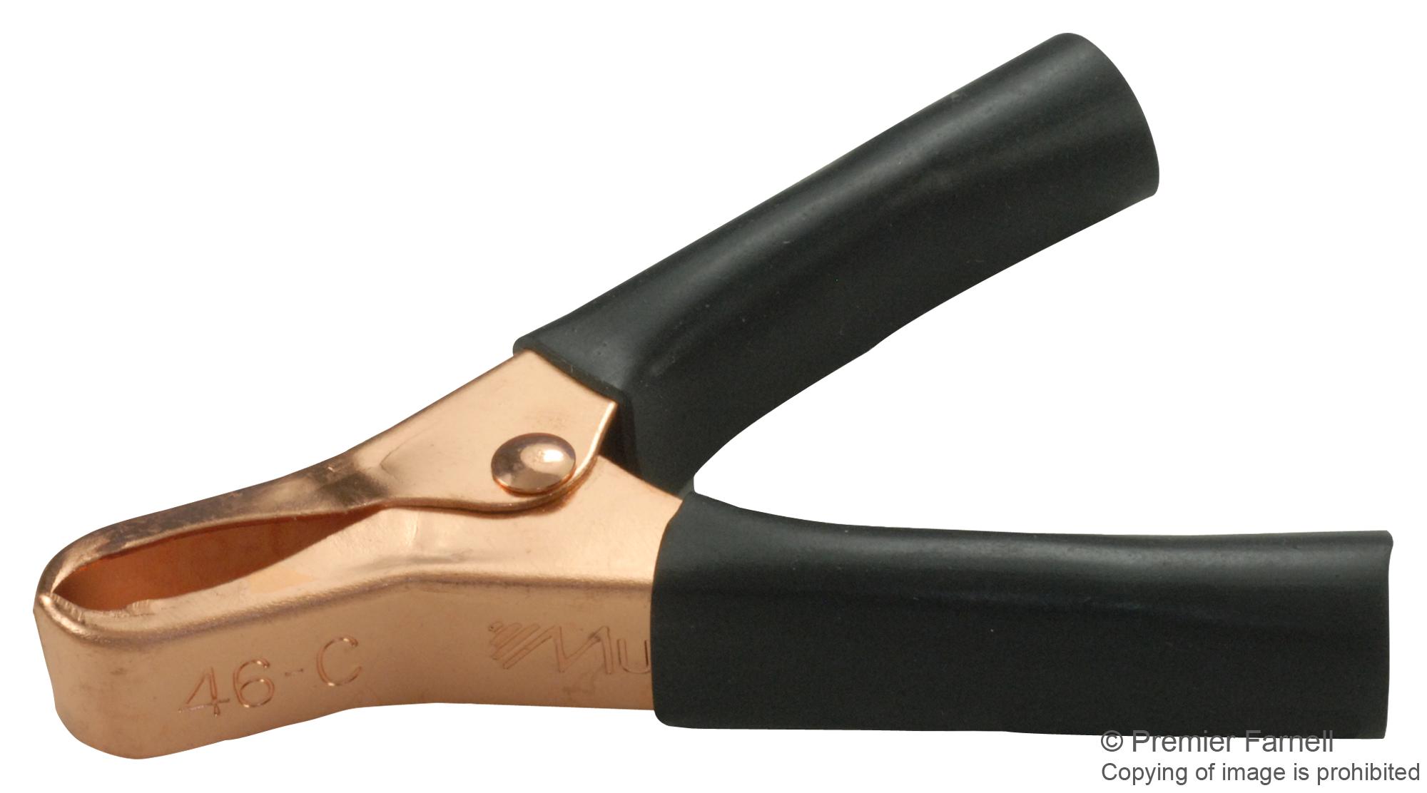 Mueller Electric Bu-46C-0 Mini Plier Style Clip, Copper, 29Mm, Blk