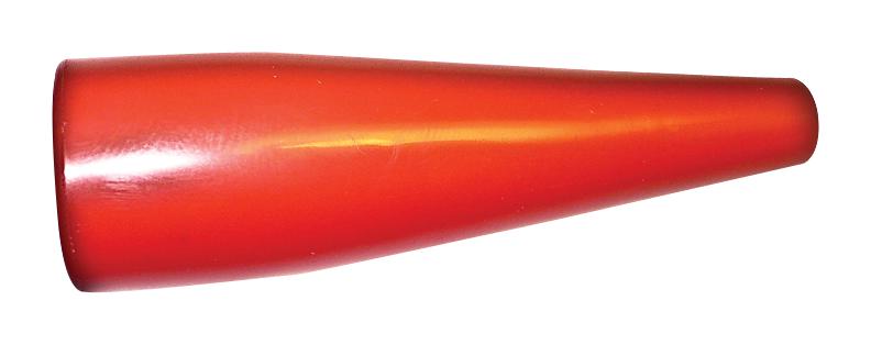 Mueller Electric Bu-49-2 Test Clip Insulator, Pvc, Red