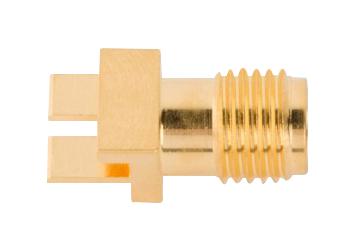 Amphenol Rf 901-10511-1 Rf Coaxial, Sma, Jack, 50 Ohm, Pcb Mount