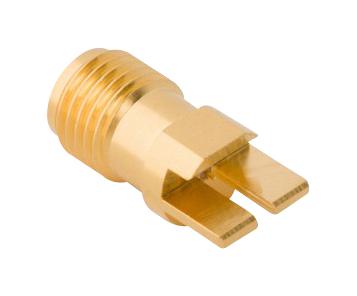 Amphenol Rf 901-10513-2 Rf Coaxial, Sma, Jack, 50 Ohm, Pcb Mount