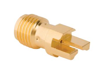 Amphenol Rf 901-10513-3 Rf Coaxial, Sma, Jack, 50 Ohm, Pcb Mount