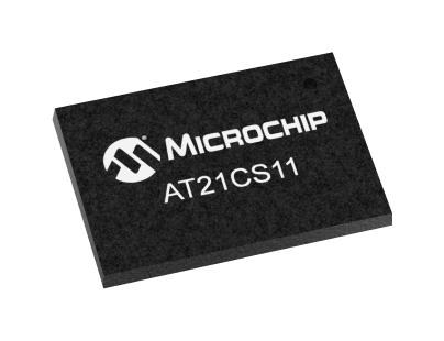 Microchip At21Cs11-Msh10-T Eeprom, 1Kbit, 1 Wire, 4.5V, Xsfn-2