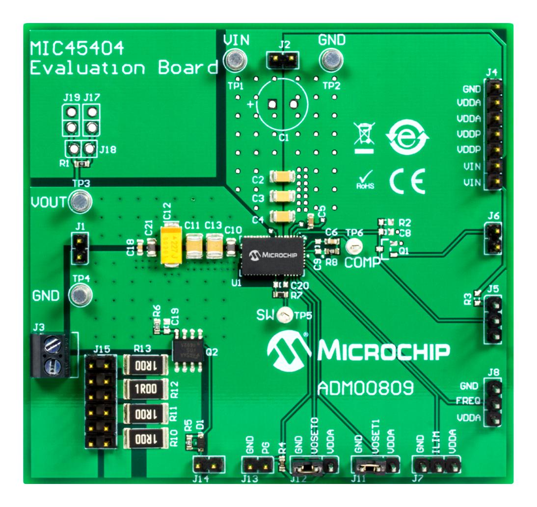 Microchip Adm00809 Eval Board, Sync Step Down Converter