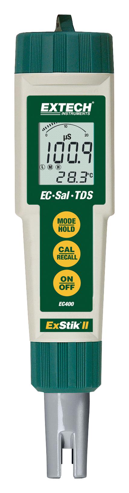 Extech Instruments Ec400 Conductivity/tds/salinity Meter, 999Ppm