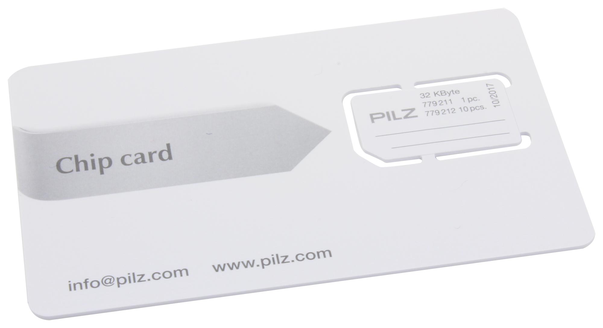 Pilz 779211 Chip Card, Controller, 32Kb