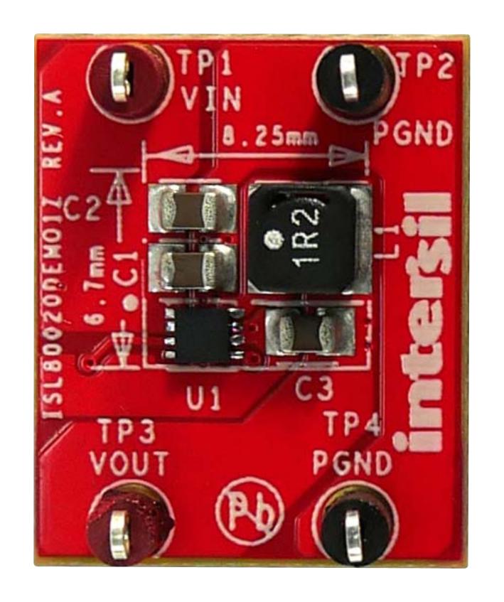 Renesas Isl80020Demo1Z Demo Board, Sync Buck Converter, 2A