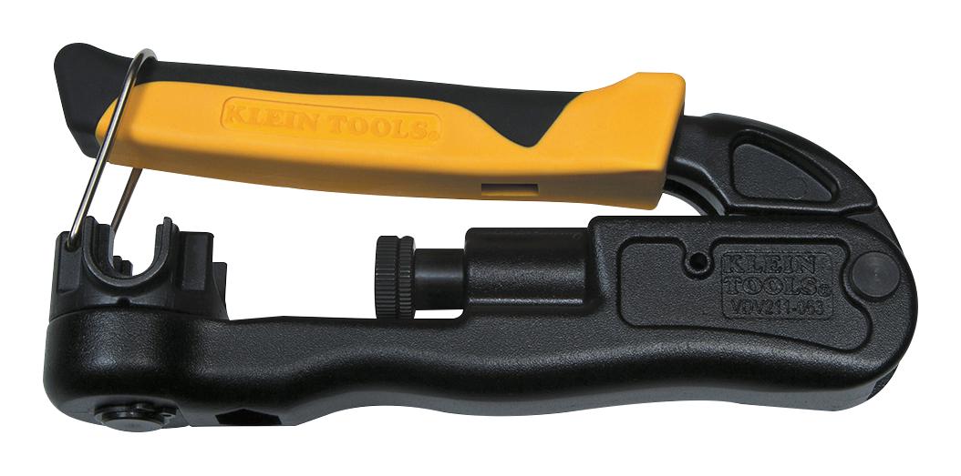 Klein Tools Vdv211-063 Compression Crimper, Modular Conn & Coax