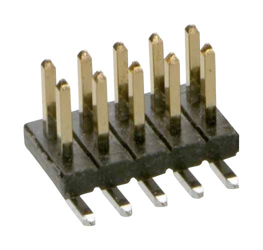 Harwin M50-3600542R Connector, Header, 10Pos, 2Row, 1.27Mm