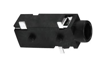 Kycon Stx-3500-3Ntr Stereo Jack, 3.5Mm, 3Pos, Plastic, Smd