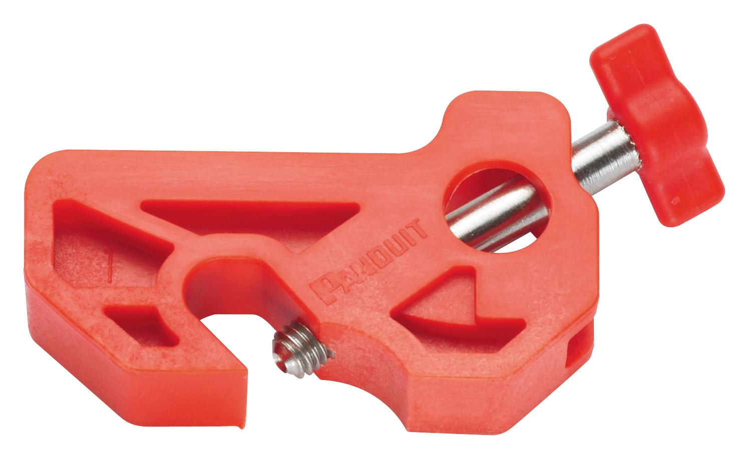 Panduit Psl-Mcbnt Miniature Ckt Breaker Lockout, Red