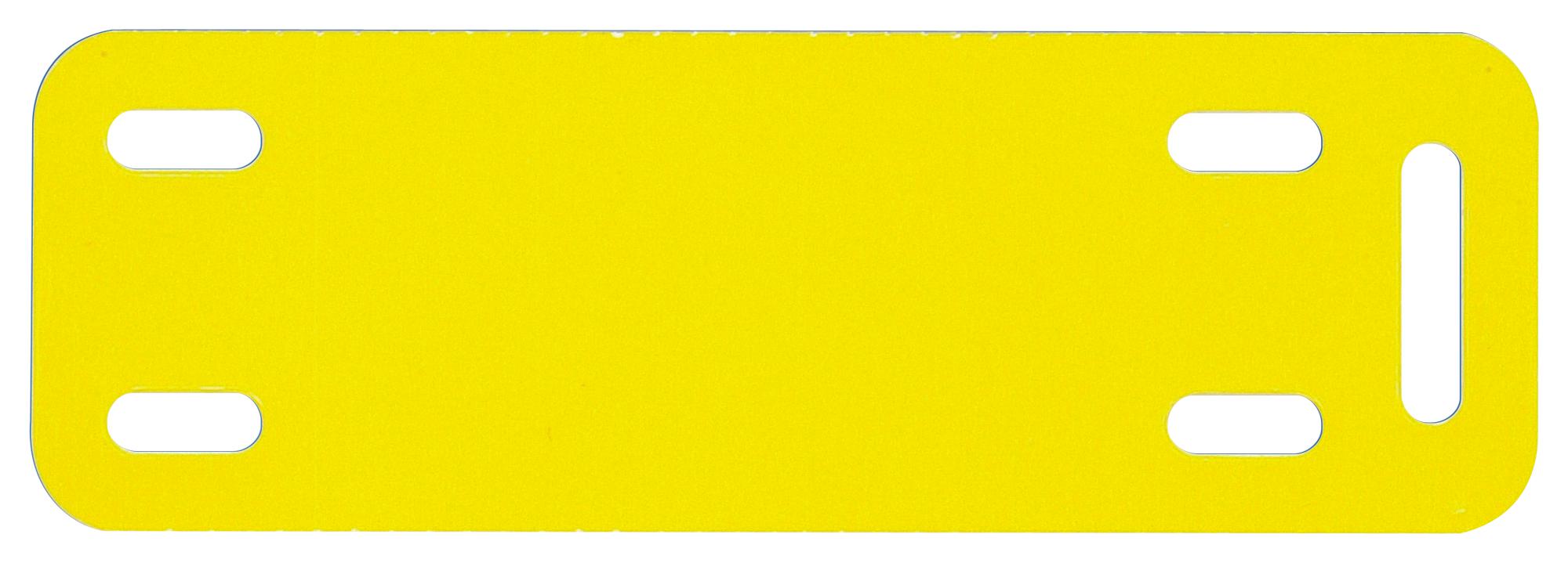 Panduit M300X050Y6C Marker Plate, 76.2 X 12.7Mm, Yellow,pk50