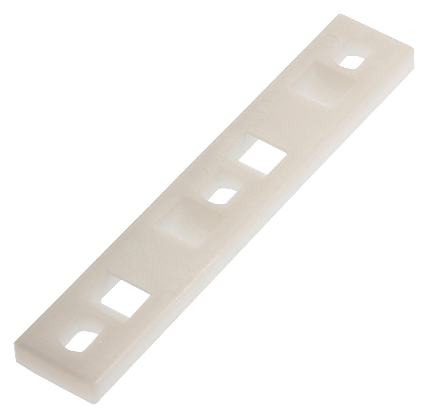 Panduit Mtp1S-E6-C Cable Tie Mount, Nylon 6.6, Natural