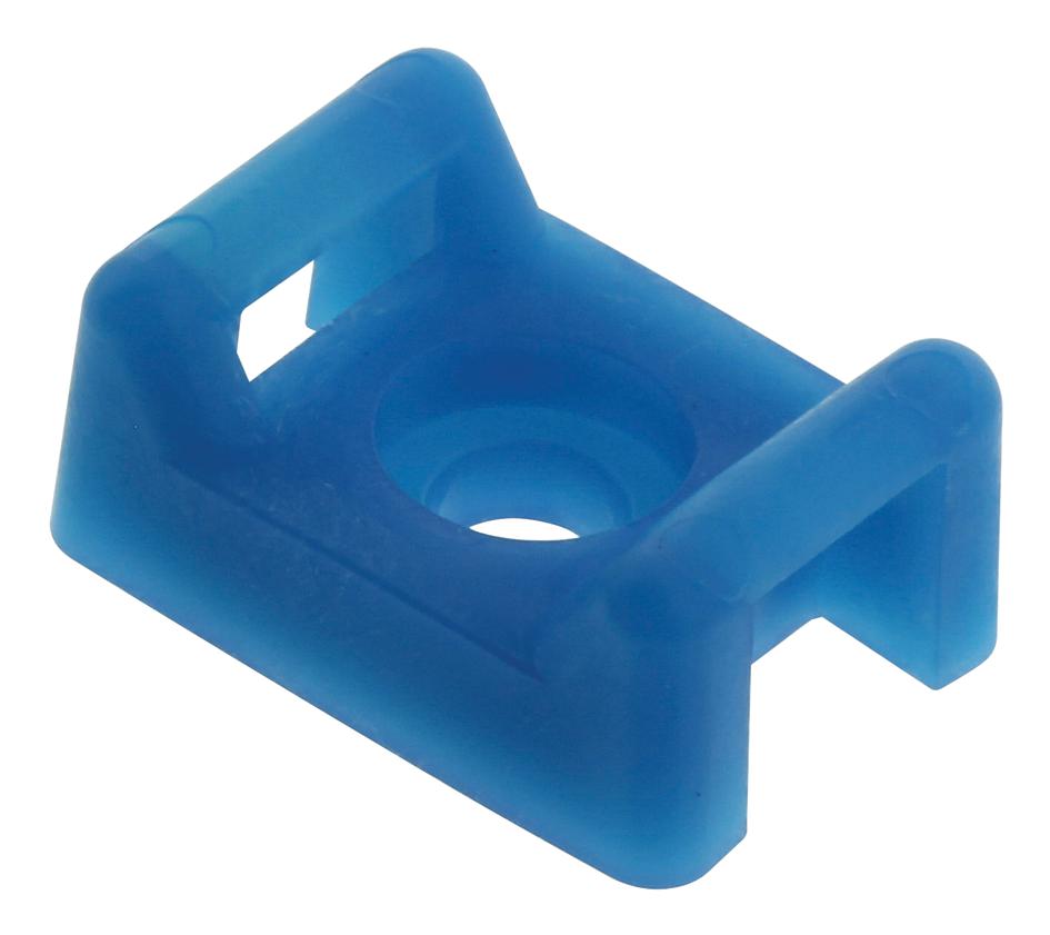 Panduit Tm3S8-C76 Cable Tie Mount, Etfe, Aqua Blue, 4.4Mm