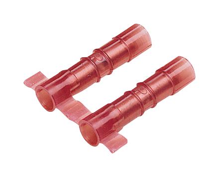 Panduit Bsn18-3K Terminal, Butt Splice, 22-16Awg, Red