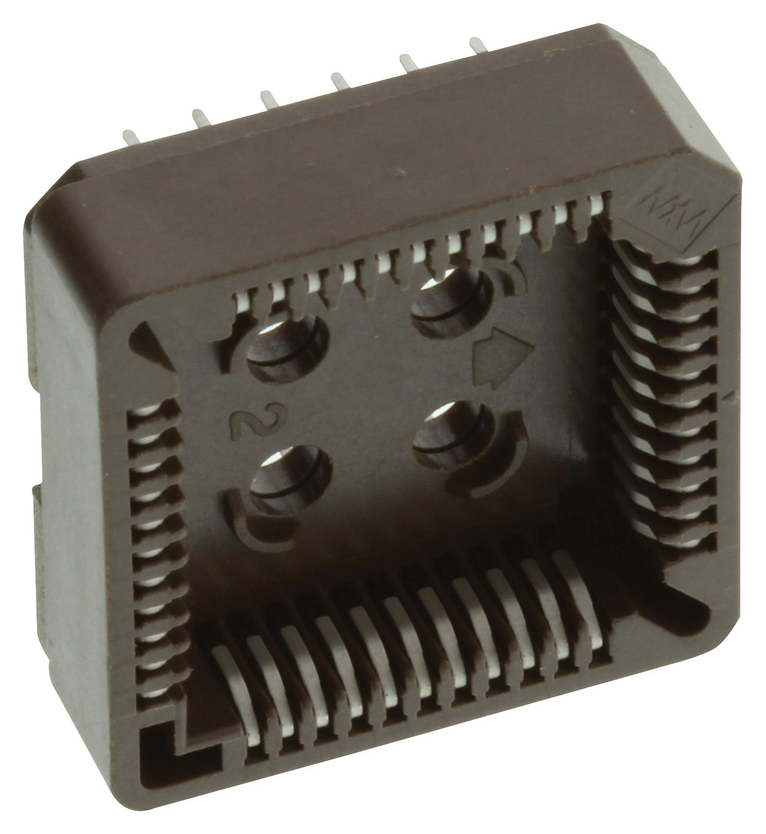 Mill-Max 940-44-044-24-000000 . Plcc Socket, 44Pos, 2.54Mm, Th