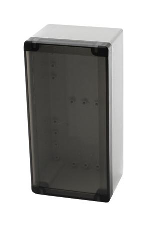 Fibox Pctq3 122410 Enclosure Enclosure, Multipurpose, Pc, Grey/clear