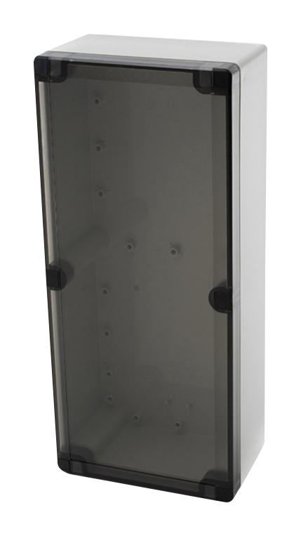 Fibox Pctq3 153410 Enclosure Enclosure, Multipurpose, Pc, Grey/clear