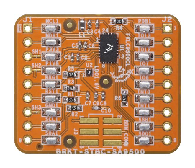 Nxp Brkt-Stbc-Sa9500 Breakout Brd, 3-Axis Mems Accelerometer