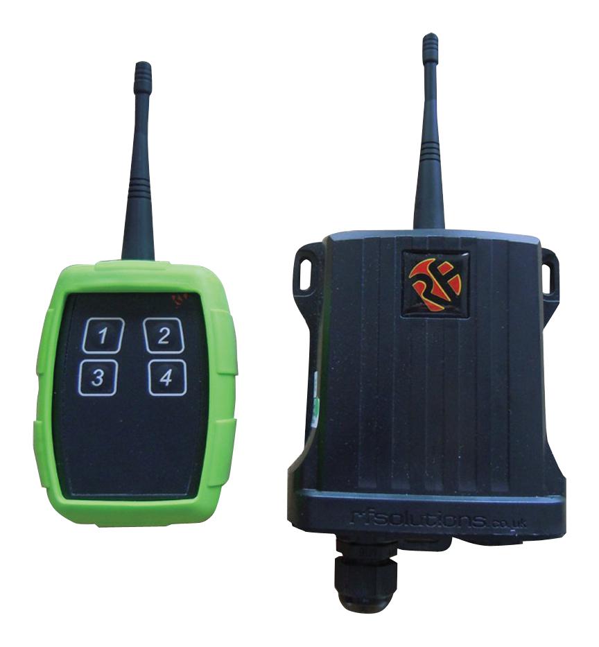 Rf Solutions Trap-8S4 Remote Control System, 4-Ch, 868Mhz, 2Km