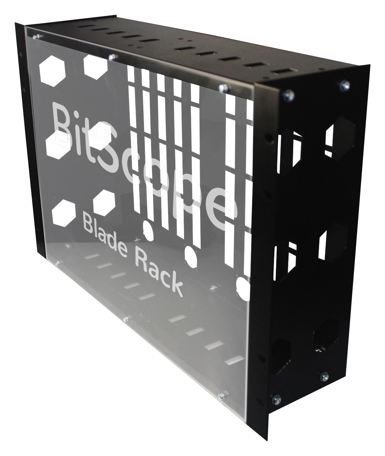 Bitscope Cbbrack40 Bitscope Blade Rack, Acrylic/steel, Blk