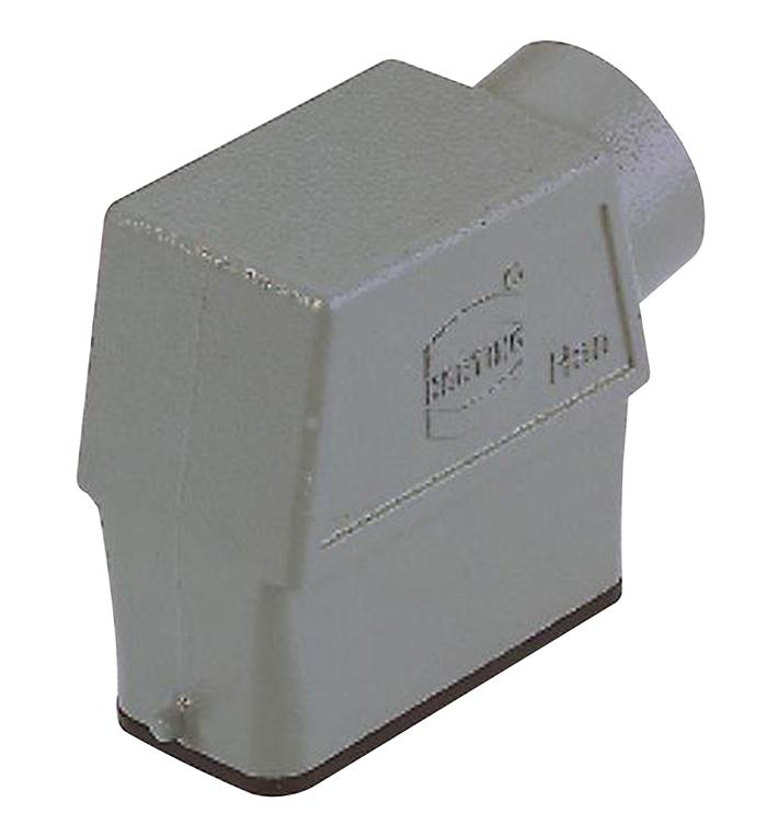 Harting 09200100541 Hood, Side Entry, 10A, Pg21, 1 Lever