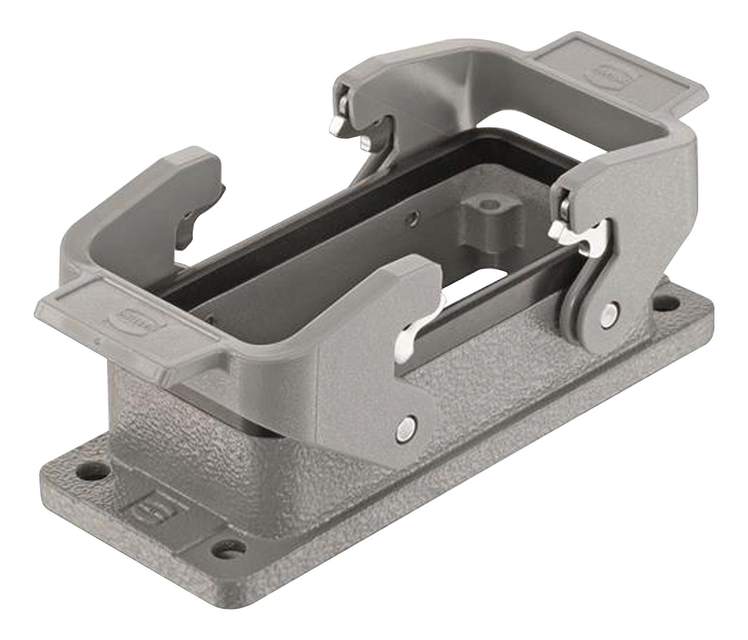 Harting 09300161301 Heavy Duty Housing, 16B, 2Lever/bulkhead