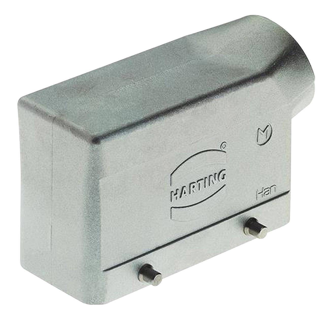 Harting 19628101520 Hood, Side Entry, 10B, M20, 2 Lever