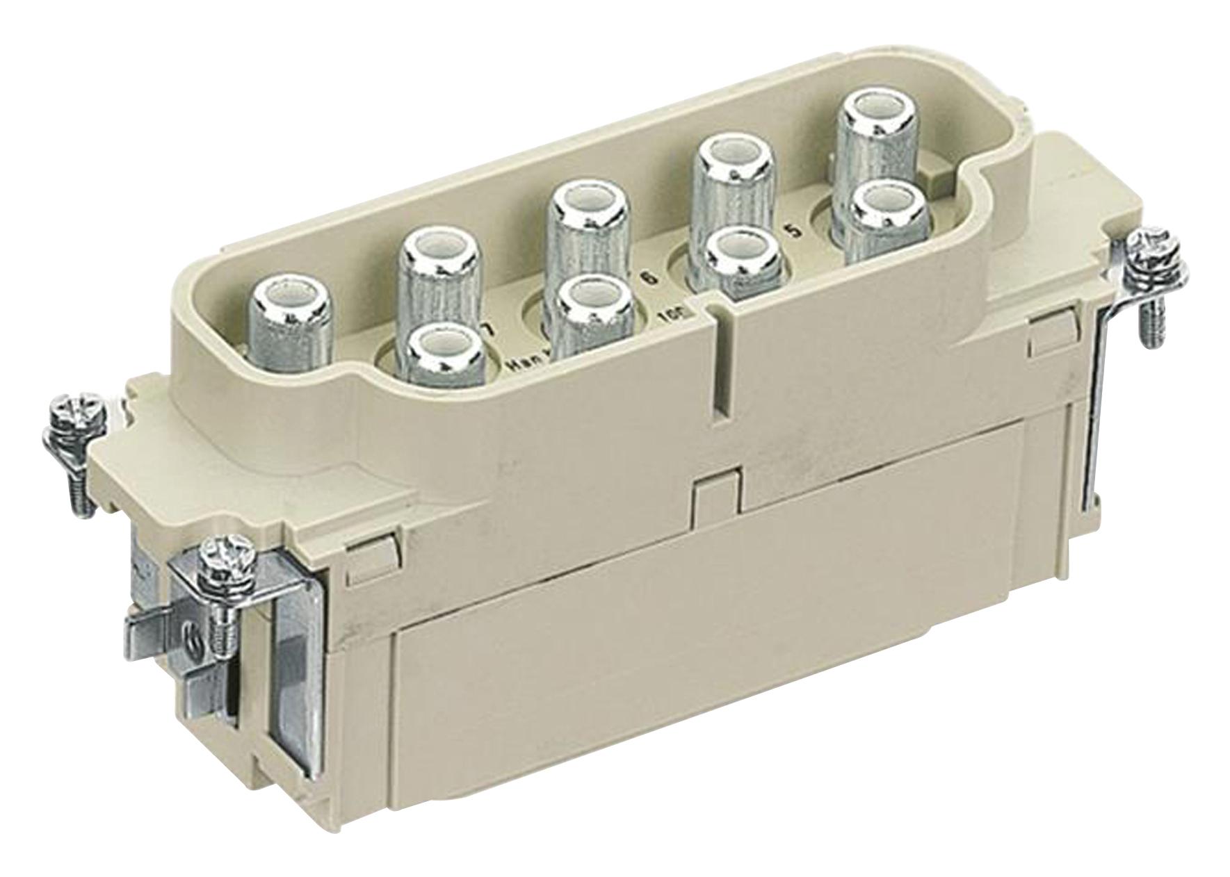 Harting 09380082653 Heavy Duty Insert, Plug, 8Pos, 25Mm2