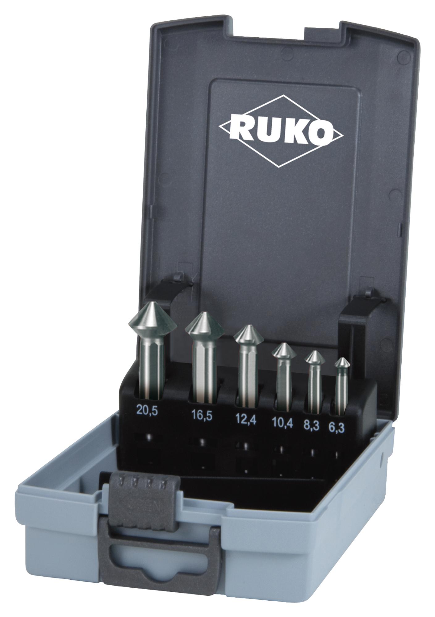 Ruko 102790Ro Countersinker Set, 6 Pcs