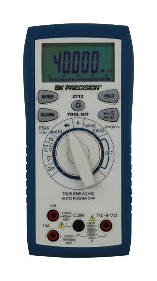 B&k Precision Bk2712 Dmm, Hh, True Rms Ac+Dc, 4.75 Digit