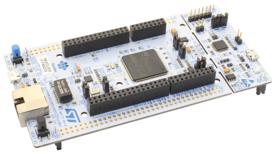 Stmicroelectronics Nucleo-F756Zg Dev Board, 32Bit Arm Cortex-M7 Mcu