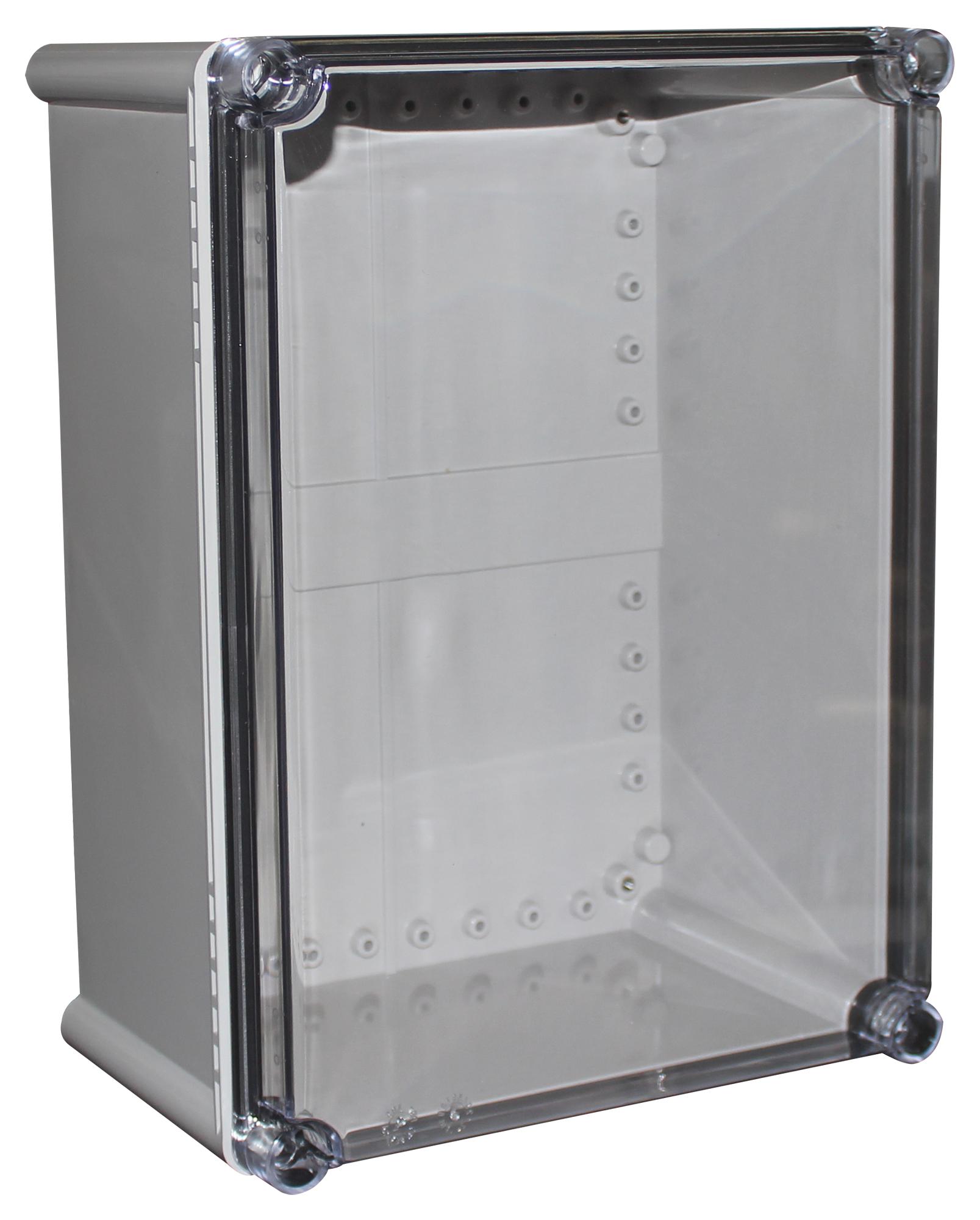 Camdenboss Chdx7-225C Enclosure, Multipurpose, Pc, Grey/clear