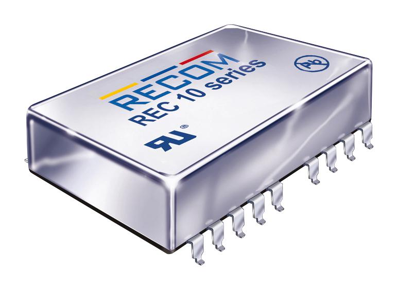 Recom Power Rec10-1205Srw/h2/a/m Dc-Dc Converter, 5V, 2A