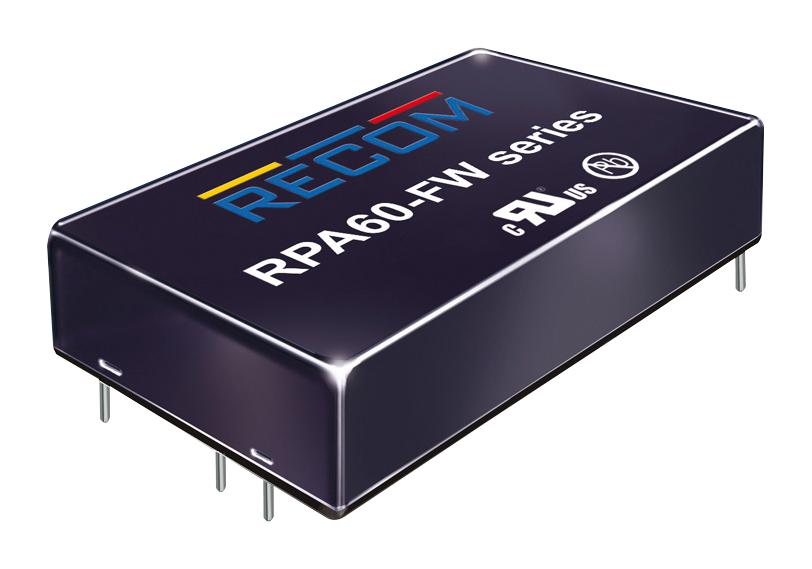 Recom Power Rpa60-2415Sfw/p Dc-Dc Converter, 15V, 4A