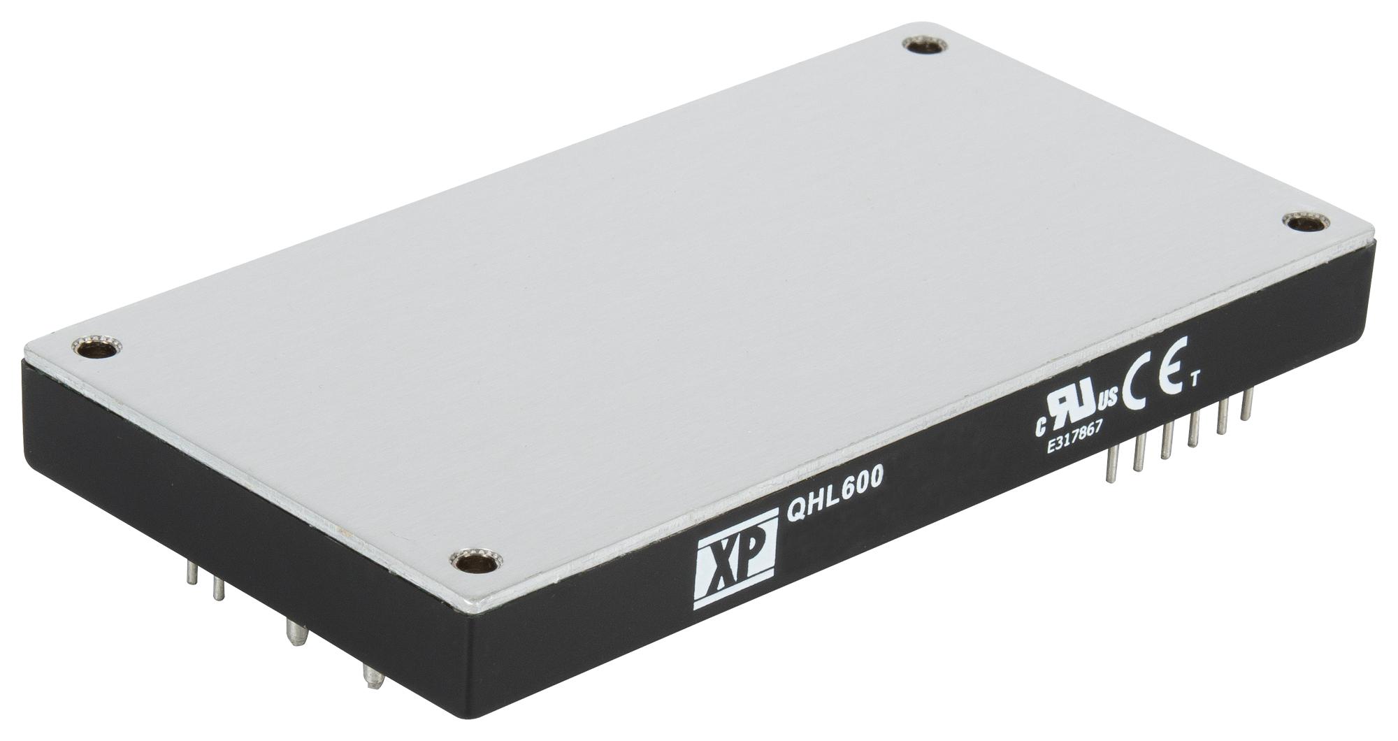 Xp Power Qhl600300S48 Dc-Dc Converter, 48V, 12.5A