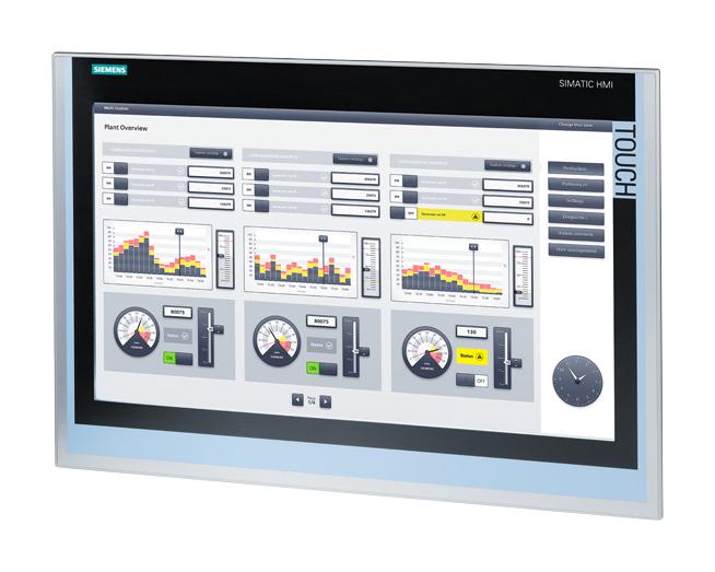 Siemens 6Av2124-0Qc02-0Ax1 Hmi Touch Panel, 1280X800 Pixel, 15Inch