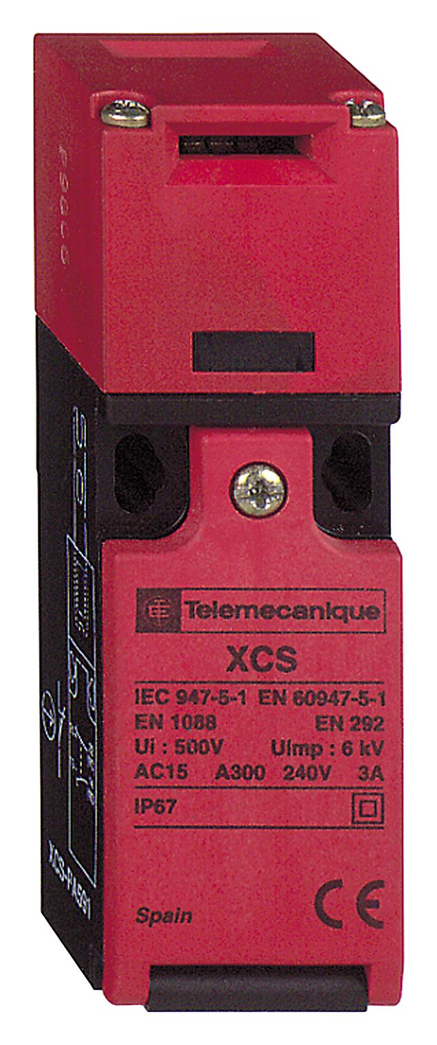 Telemecanique Sensors Xcspa491 Safety Sw, Dpst-Nc, Spst-No, 1.5A, 240V