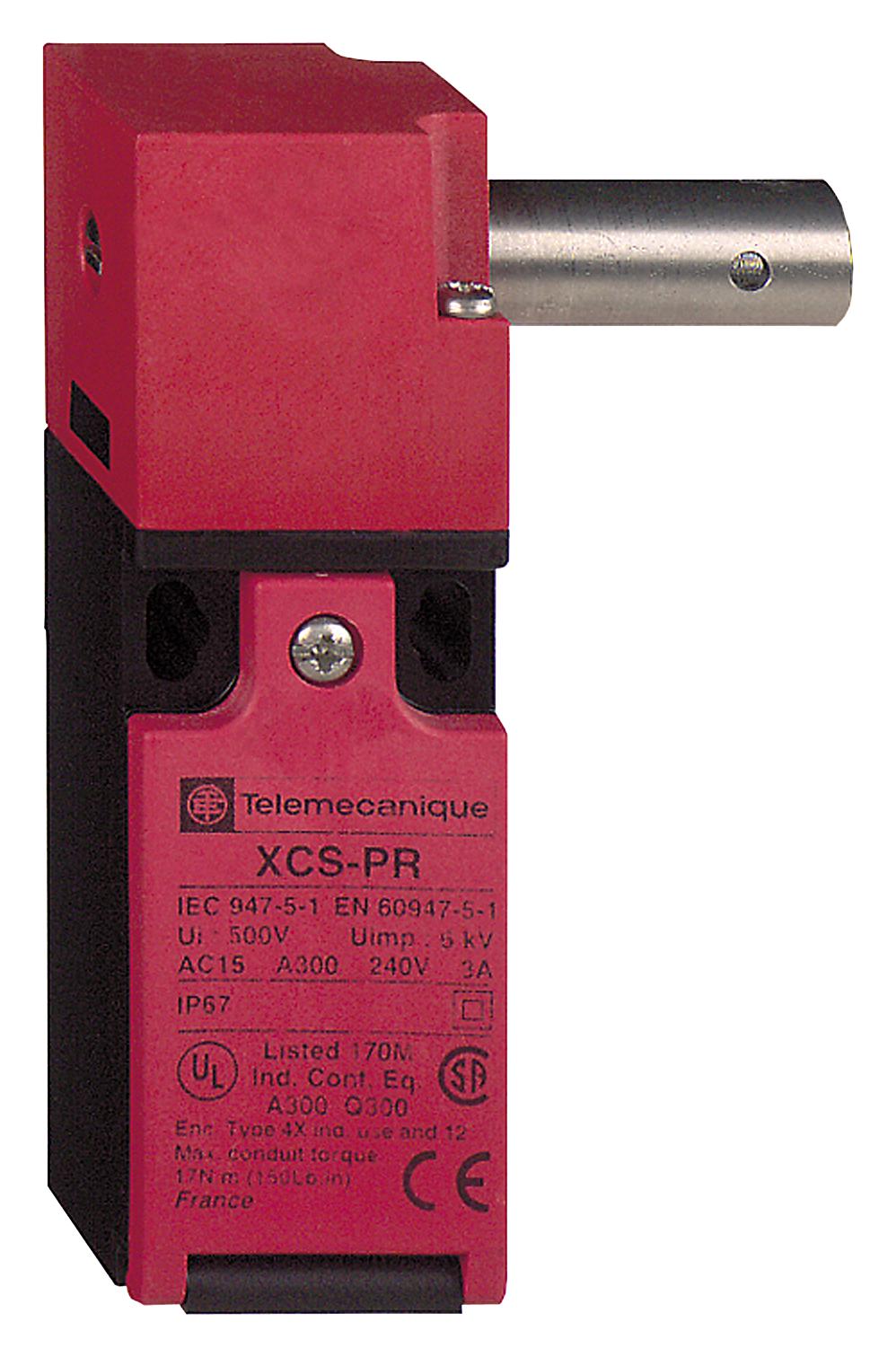 Telemecanique Sensors Xcspr552 Safety Sw, Spst-No/nc, 3A, 240V, Screw