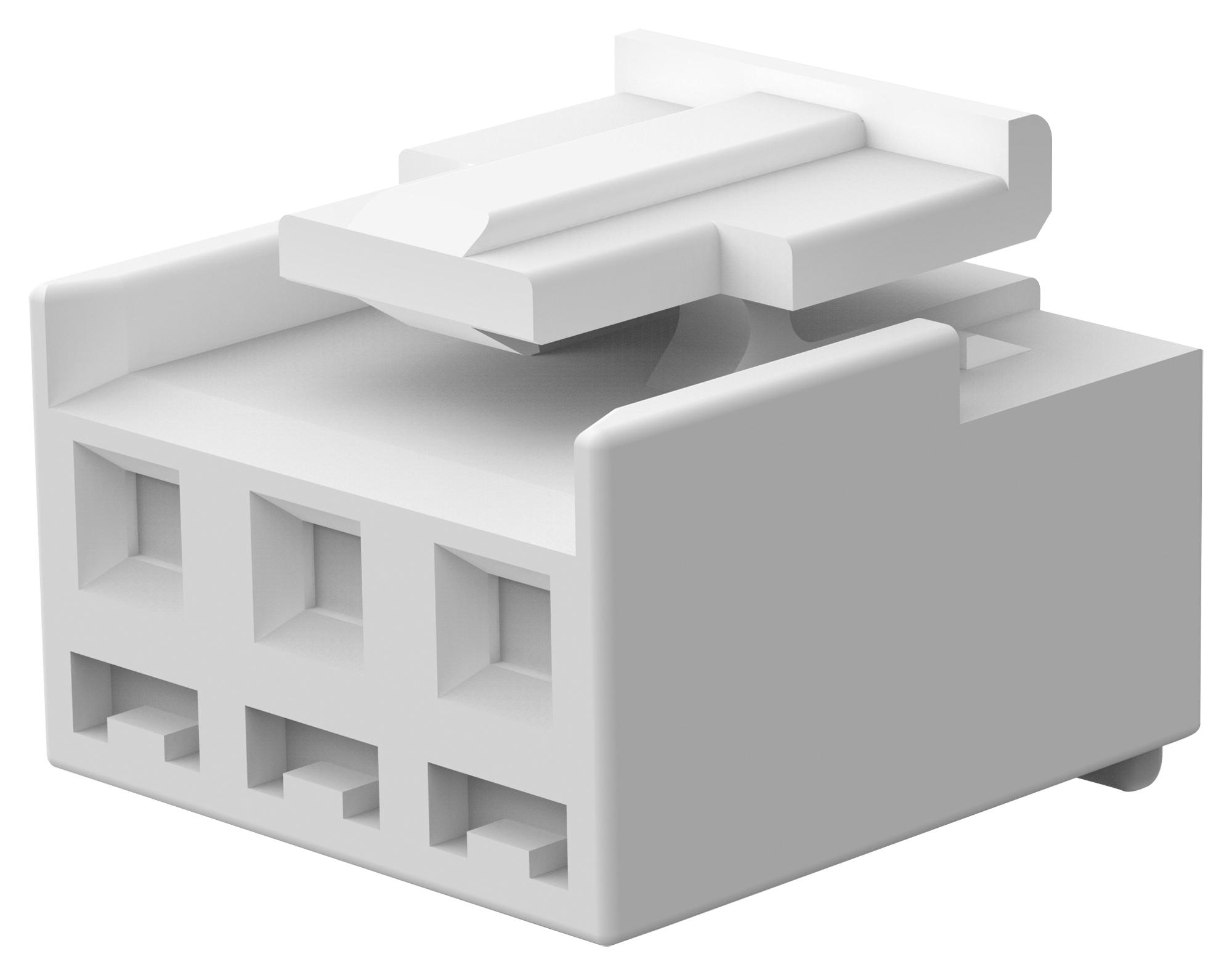 Te Connectivity 2132781-3 Connector, Rcpt, 3Pos, 1Row, 3.96Mm