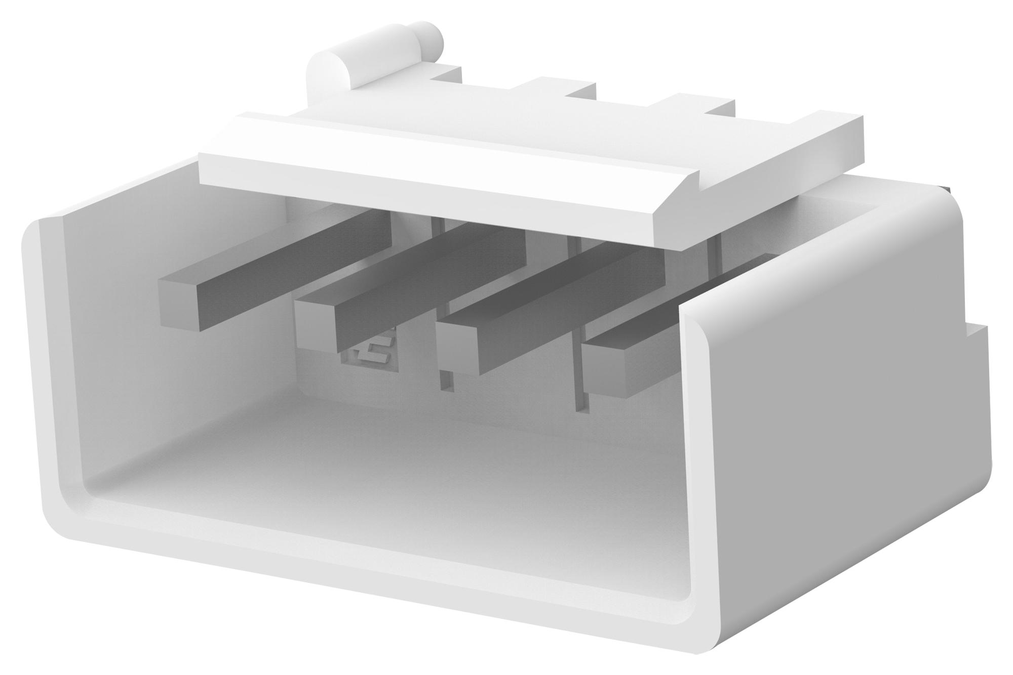 Te Connectivity 1877285-4 Connector, Header, 4Pos, 1Row, 3.96Mm