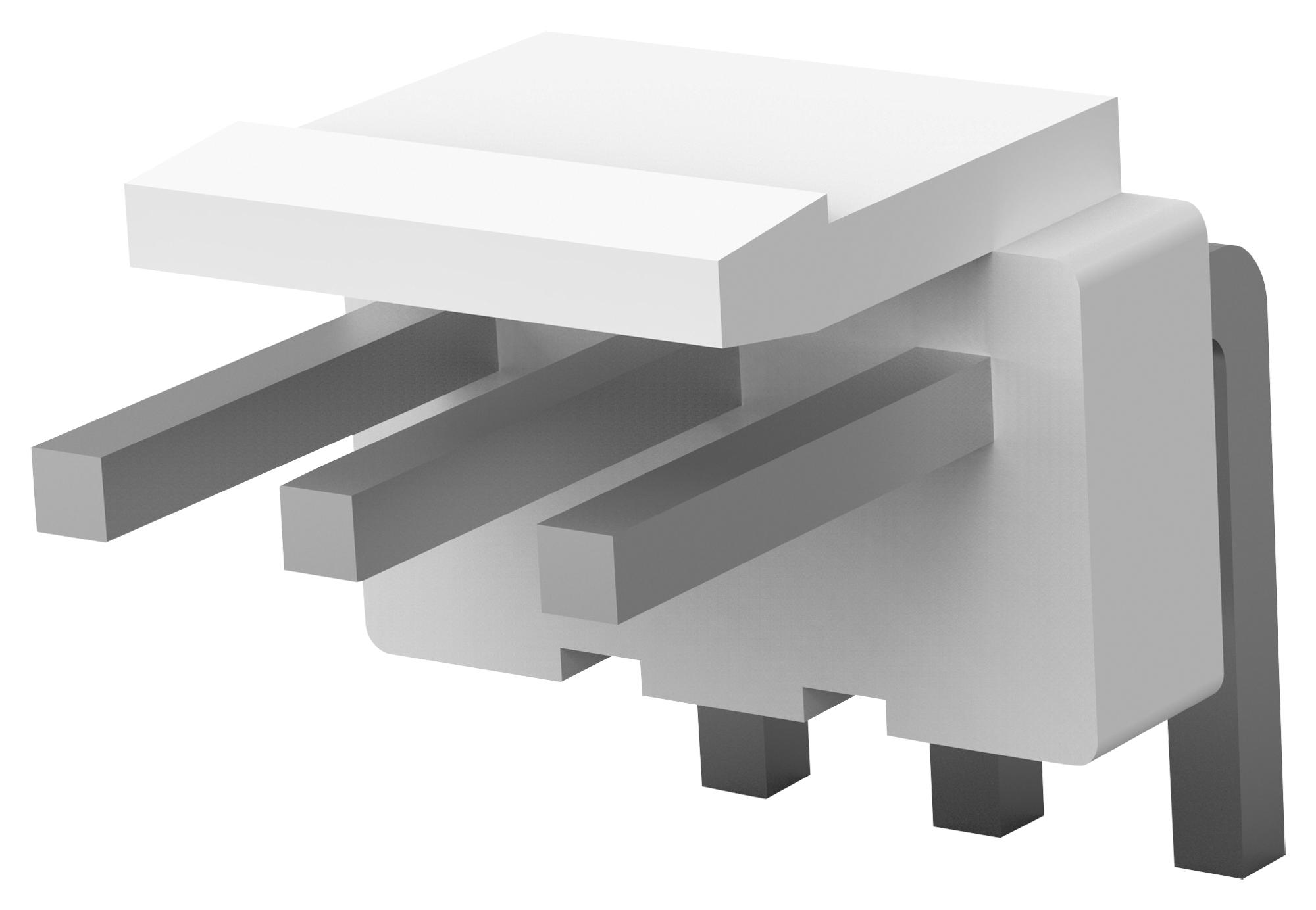 Te Connectivity 647676-3 Connector, Header, 3Pos, 1Row, 3.96Mm