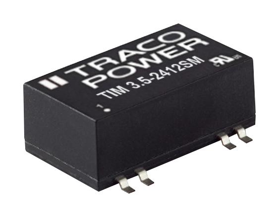 Traco Power Tim 3.5-4822Sm Dc-Dc Converter, 2 O/p, 3.5W