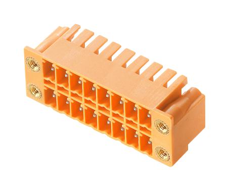 Weidmuller 1041000000 Terminal Block, Header, 12Pos, Th