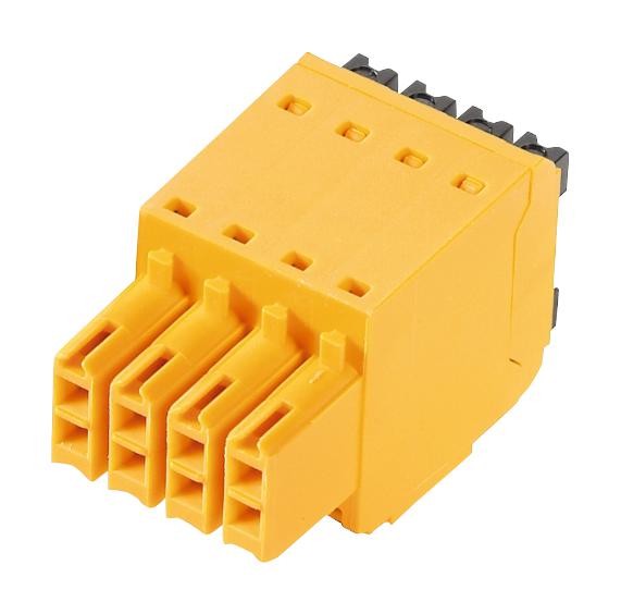 Weidmuller 1277480000 Terminal Block, Pluggable, 8Pos, 16Awg