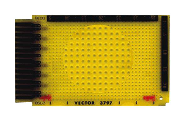 Vector Electronics 3797 Pc Board, Epoxy Glass Composite, 1.57Mm