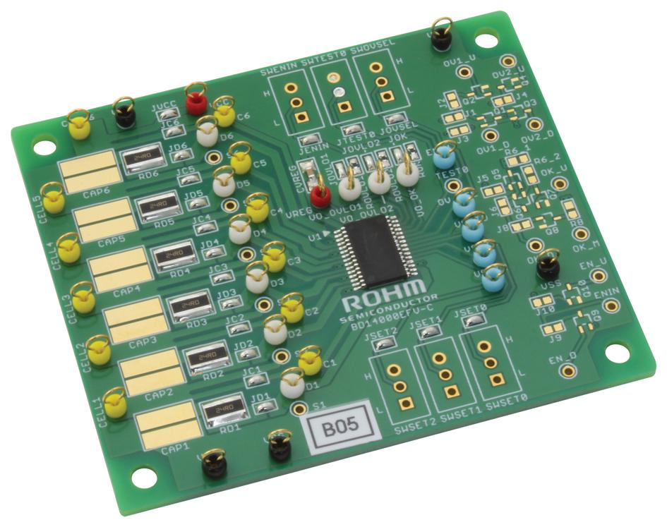 Rohm Bd14000Efv-Evk-001 Eval Board, Edlc Cell Balance Lsi