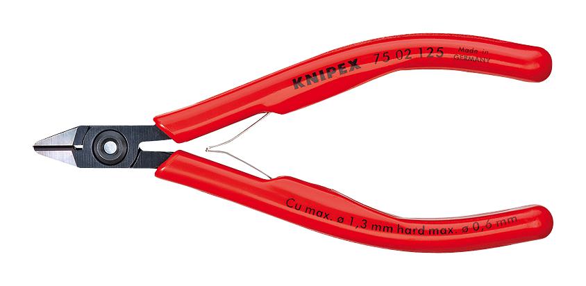 Knipex 75 02 125 Wire Cutter, Diagonal, 1.3Mm, 125Mm