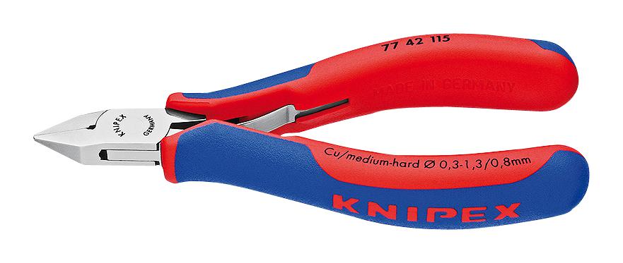 Knipex 77 42 130 Wire Cutter, Diagonal, 1.6Mm, 130Mm