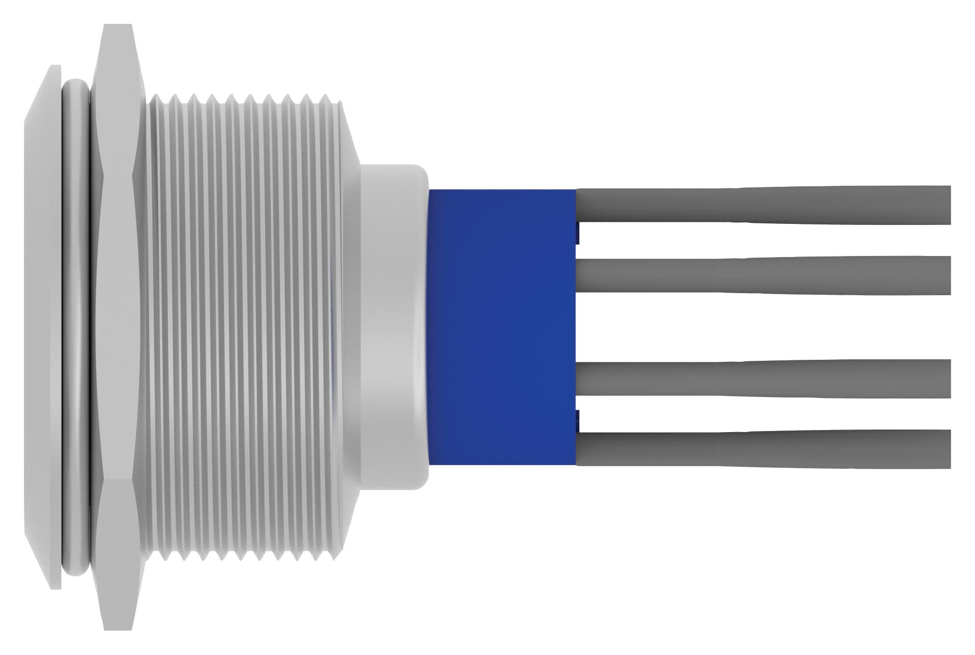 Alcoswitch - Te Connectivity Av2520Ea12T5Q04 Vandal Resistant Sw, Dpst, 3A, 250Vac