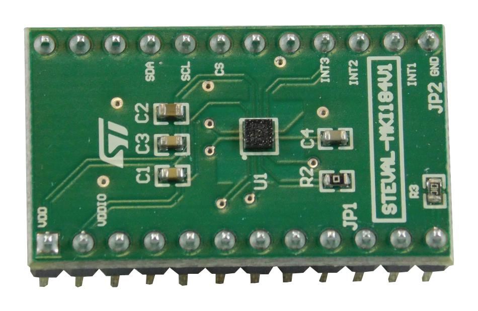 Stmicroelectronics Steval-Mki184V1 Adapter Board, Evaluation Of Mems Device